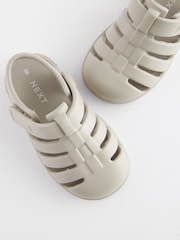 Neutral Fisherman Jelly Sandals - Image 4 of 6