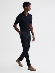 Reiss Stone Bray Suede Slip On Loafers - Image 2 of 5