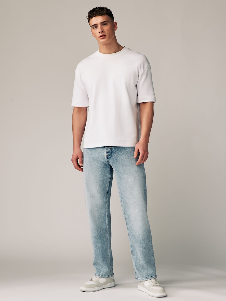 Blue Light Relaxed Fit Vintage Stretch Authentic Jeans - Image 2 of 11