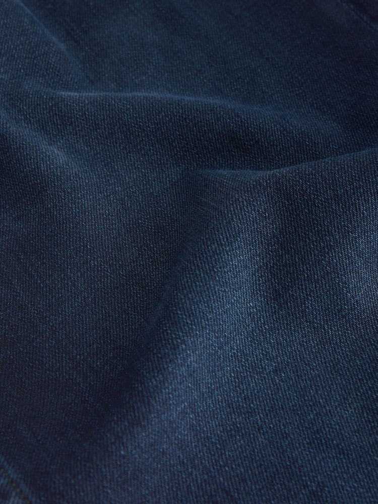 Modra temna - Raven kroj - Vintage Wash denim kavbojke - Slika 10 iz 10