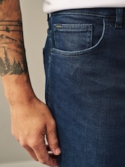 Modra temna - Raven kroj - Vintage Wash denim kavbojke - Slika 6 iz 10