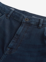 Modra temna - Raven kroj - Vintage Wash denim kavbojke - Slika 9 iz 10