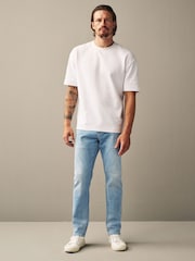 Himmelblau - Vintage Authentic Stretch-Jeans - Bild 1 von 12