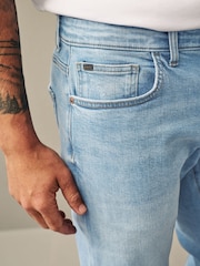 Himmelblau - Vintage Authentic Stretch-Jeans - Bild 7 von 12