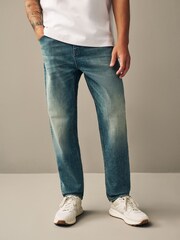 Blue Light Tint Regular Fit Vintage Stretch Authentic Jeans - Image 1 of 1