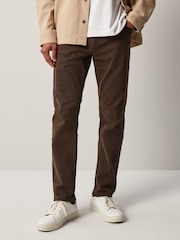 Brown Slim Fit Coloured Stretch Jeans - Image 1 of 7