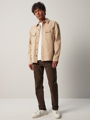Brown Slim Fit Coloured Stretch Jeans - Image 2 of 7