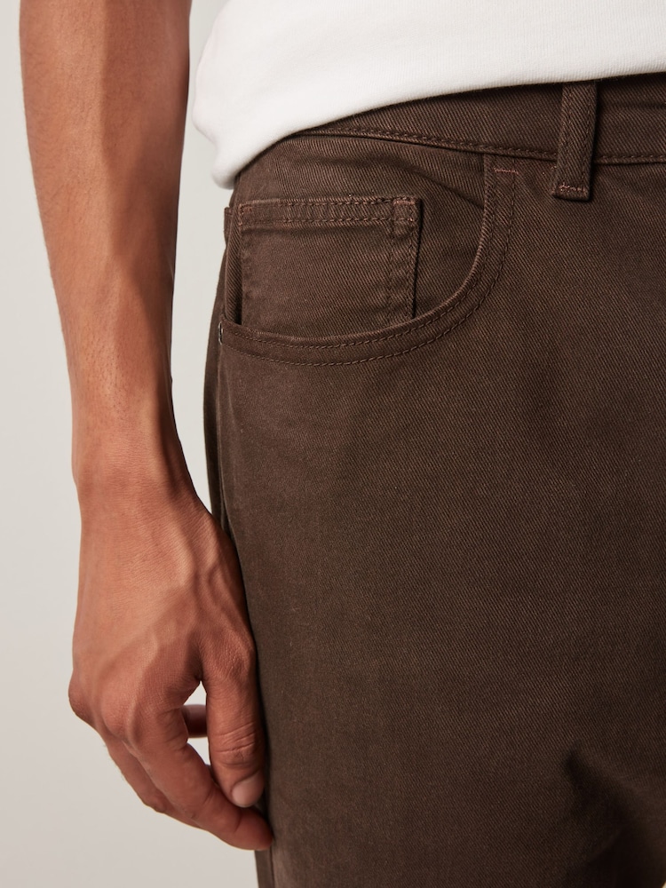 Brun - Slim Fit (Slim Fit) - Jeans stretch colorées - Image 5 of 7