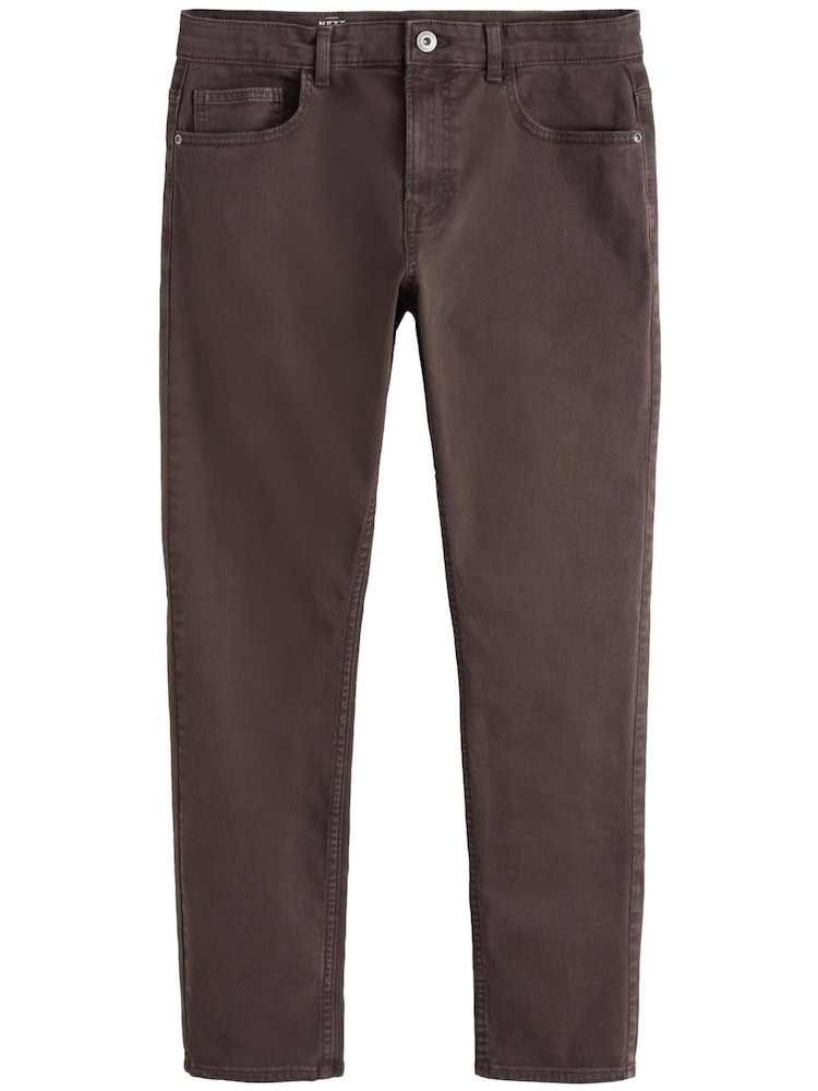 Brun - Slim Fit (Slim Fit) - Jeans stretch colorées - Image 6 of 7