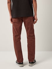 Rust Slim Fit Coloured Stretch Jeans - Image 4 of 10