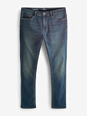 Blue Mid Tint Skinny Fit Comfort Stretch Jeans - Image 6 of 10
