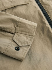 Natural Hooded Utility Shacket - Image 10 of 12