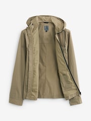 Natural Hooded Utility Shacket - Image 9 of 12