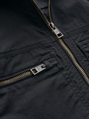 Black Shower Resistant Utility Shacket - Image 10 of 11
