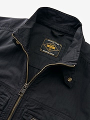 Black Shower Resistant Utility Shacket - Image 9 of 11