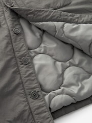 Sage Green Quilted Shacket - Image 13 of 14