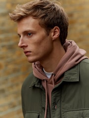Sage Green Quilted Shacket - Image 6 of 14