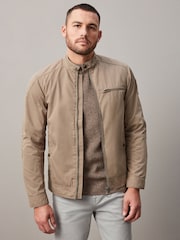 Neutral Shower Resistant Racer Jacket - Image 1 of 13