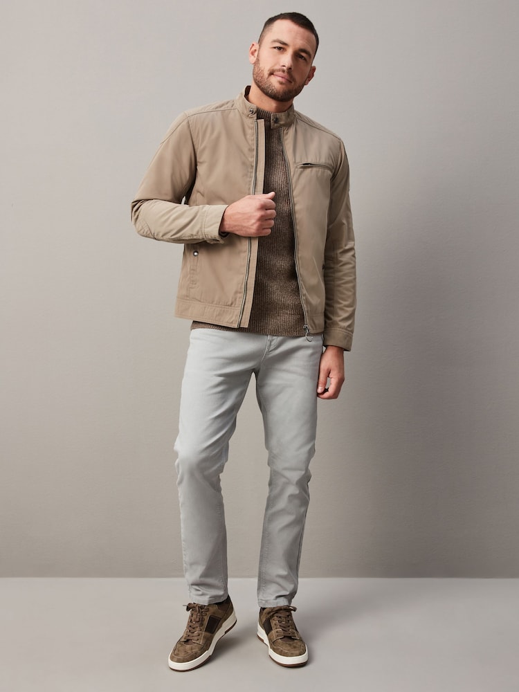 Neutral Shower Resistant Racer Jacket - Image 2 of 13