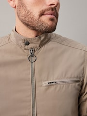 Neutral Shower Resistant Racer Jacket - Image 4 of 13