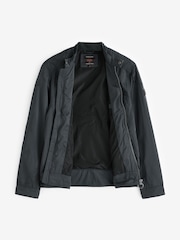 Blue Shower Resistant Racer Jacket - Image 12 of 17
