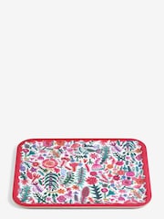 Lucy Tiffney Floral Wood Veneer Tray with Anti Slip Finish - Image 4 of 4