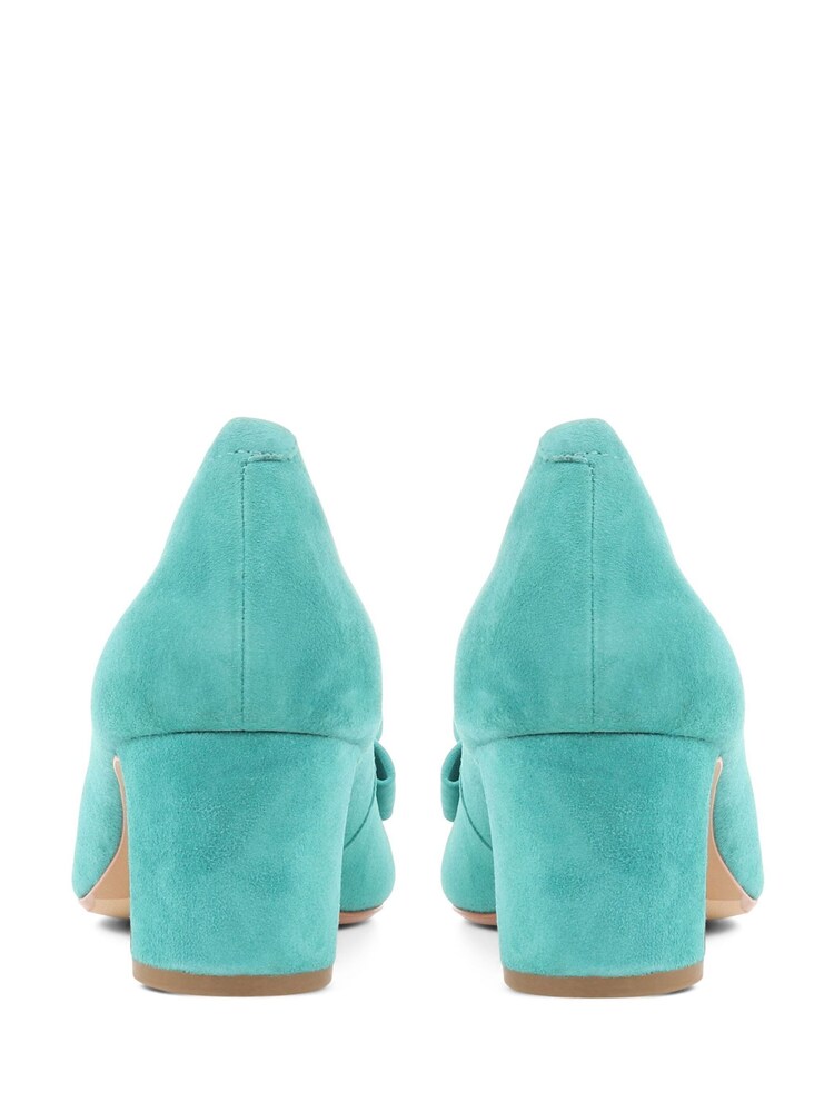 Escarpins Jones Bootmaker Zelda bleu turquoise avec nœud - Image 4 of 6