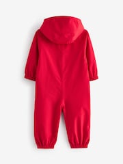 Red Waterproof Fleece Lined Puddlesuit (3mths-7yrs) - Image 6 of 10