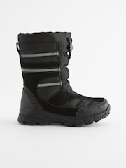 Black Thinsulate™ Water Resistant Snow Boots - Image 2 of 7