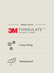 Black Thinsulate™ Water Resistant Snow Boots - Image 3 of 7