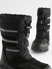 Black Thinsulate™ Water Resistant Snow Boots - Image 7 of 7