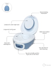 My Carry Potty Ocean Blue Travel Potty - Image 4 of 4