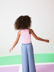 Pink Varsity Graphic Boxy Vest (3-16yrs) - Image 3 of 6