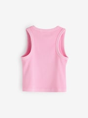 Pink Varsity Graphic Boxy Vest (3-16yrs) - Image 5 of 6