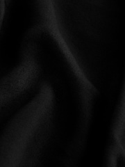 Black Tie Back Maxi Dress With Linen - Image 6 of 6