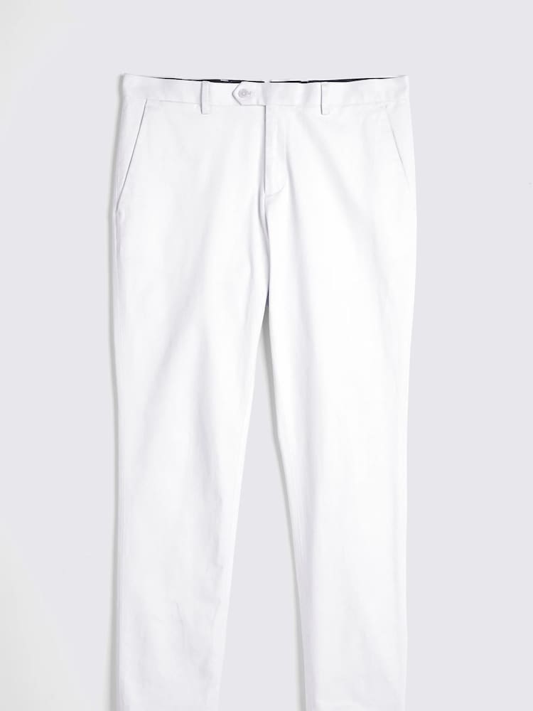 Blanco - Slim - Pantalones chinos de MOSS - Imagen 4 de 4