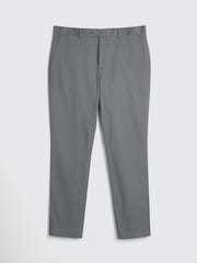 MOSS Grey Slim Chino Trousers - Image 4 of 4