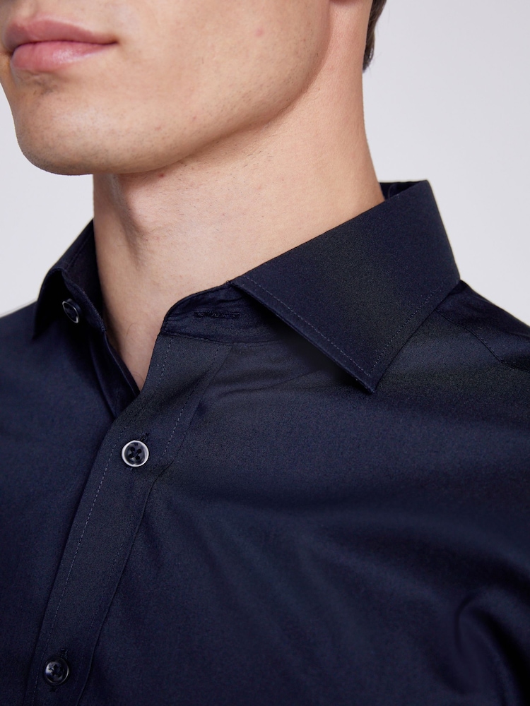 MOSS Black Stretch Shirt - Image 2 of 3
