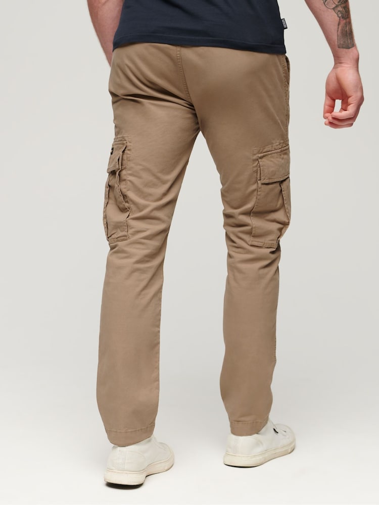 Superdry Dress Beige Core Cargo Trousers - Image 2 of 7