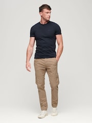 Superdry Dress Beige Core Cargo Trousers - Image 3 of 7