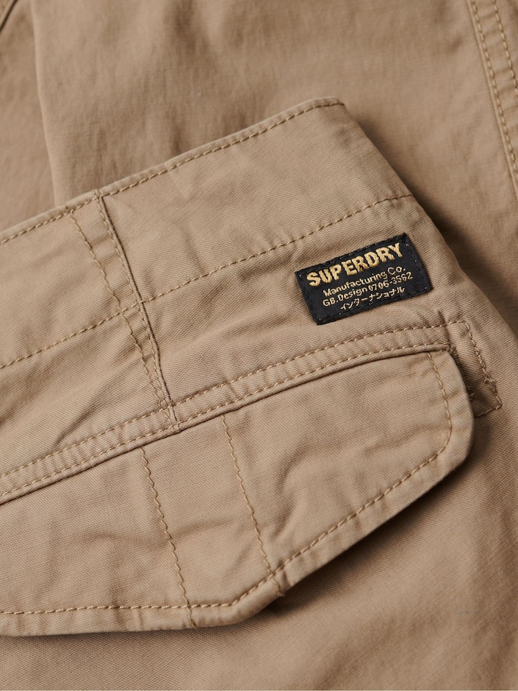 Superdry Dress Beige Core Cargo Trousers - Image 7 of 7