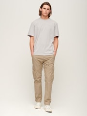 Superdry Cream Core Cargo Trousers - Image 3 of 9