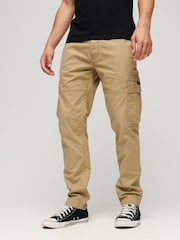 Superdry Cream Core Cargo Trousers - Image 7 of 9