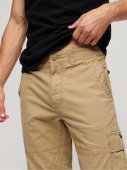 Superdry Cream Core Cargo Trousers - Image 9 of 9