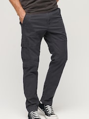 Superdry Blue Core Cargo Trousers - Image 1 of 7