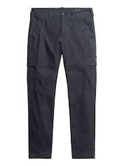 Superdry Blue Core Cargo Trousers - Image 6 of 7