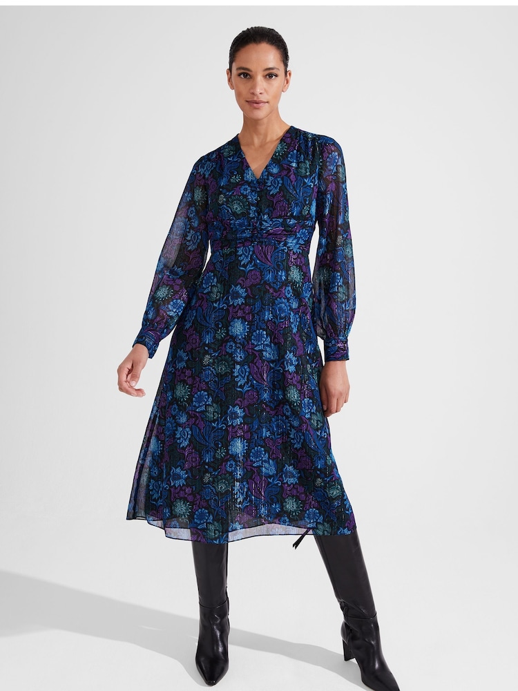 Hobbs Black Saffron Dress - Image 1 of 4