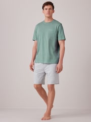 Pink/Green/Blue Jersey Pyjamas Shorts Set 3 Pack - Image 2 of 17