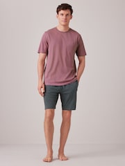 Pink/Green/Blue Jersey Pyjamas Shorts Set 3 Pack - Image 6 of 17