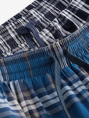 Blue Woven Check Pyjama Bottoms 2 Pack - Image 13 of 13